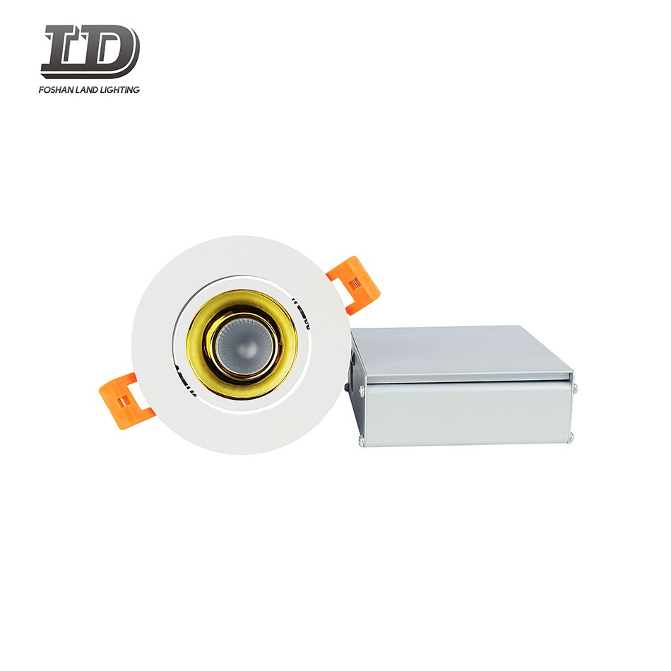 Faretto da incasso a LED orientabile rotondo da 3 pollici 9w