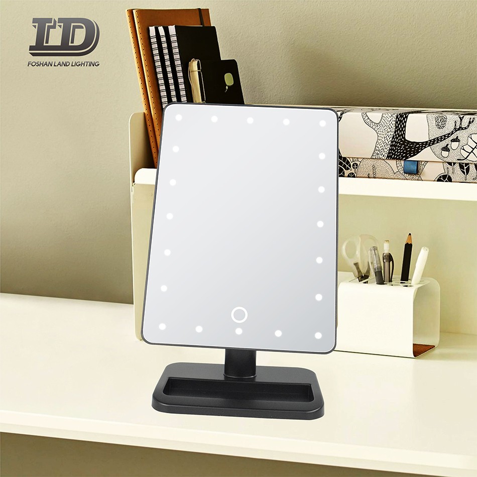 Mirror With Light Make-up Table Top Mirror IP44