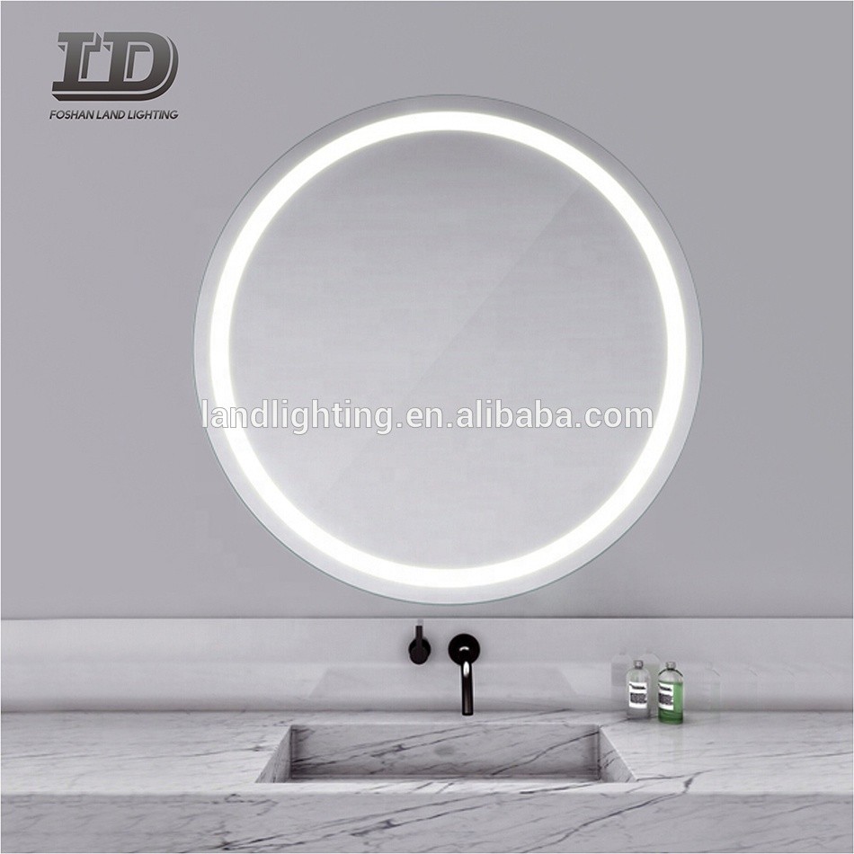 Customized Smart Mirror Round Led Lighted Mirror ETL UL