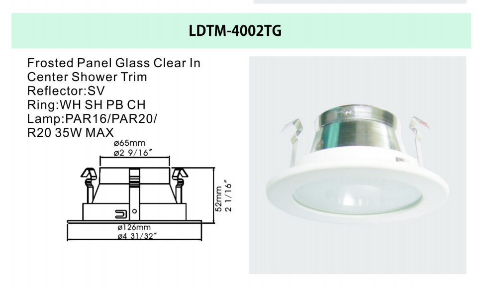 mounting led downlight