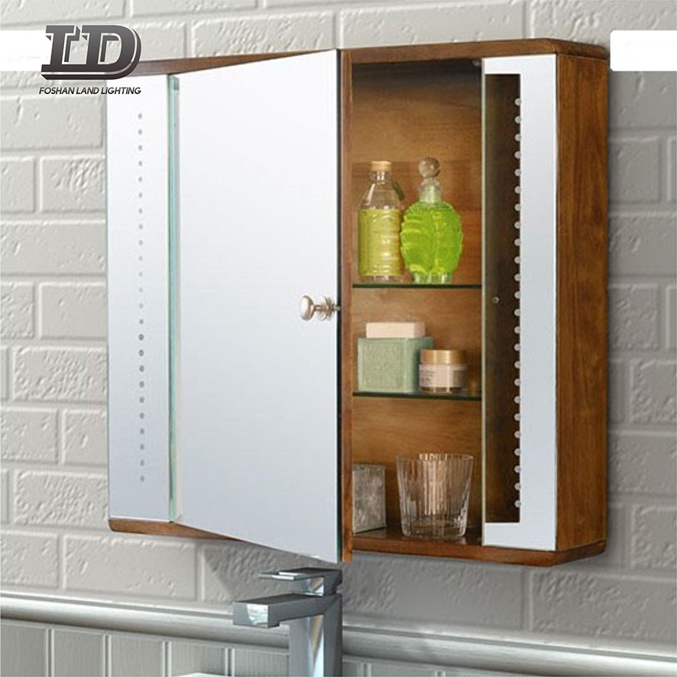 Water-proofing Aluminum Bathroom Led Mirror Cabinet