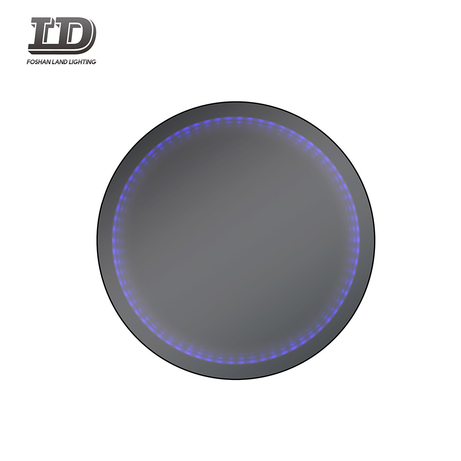 Decorative LED Infinity Mirror Bathroom With Button Switch
