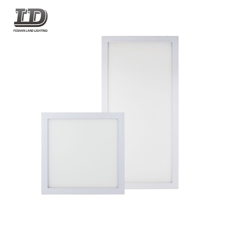 LED Flat Panel Light Ultra Thin Commercial and Residential Drop Ceiling Fixture Edge-Lit Dimmable