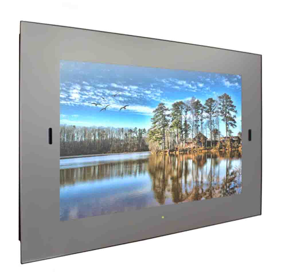 Frameless Waterproof Smart Mirror TV