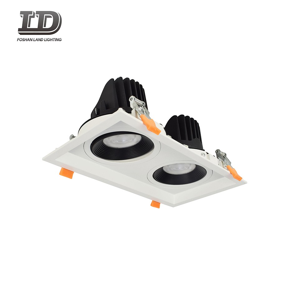 Cornice per downlight con giunto cardanico a LED Cob da 24 W