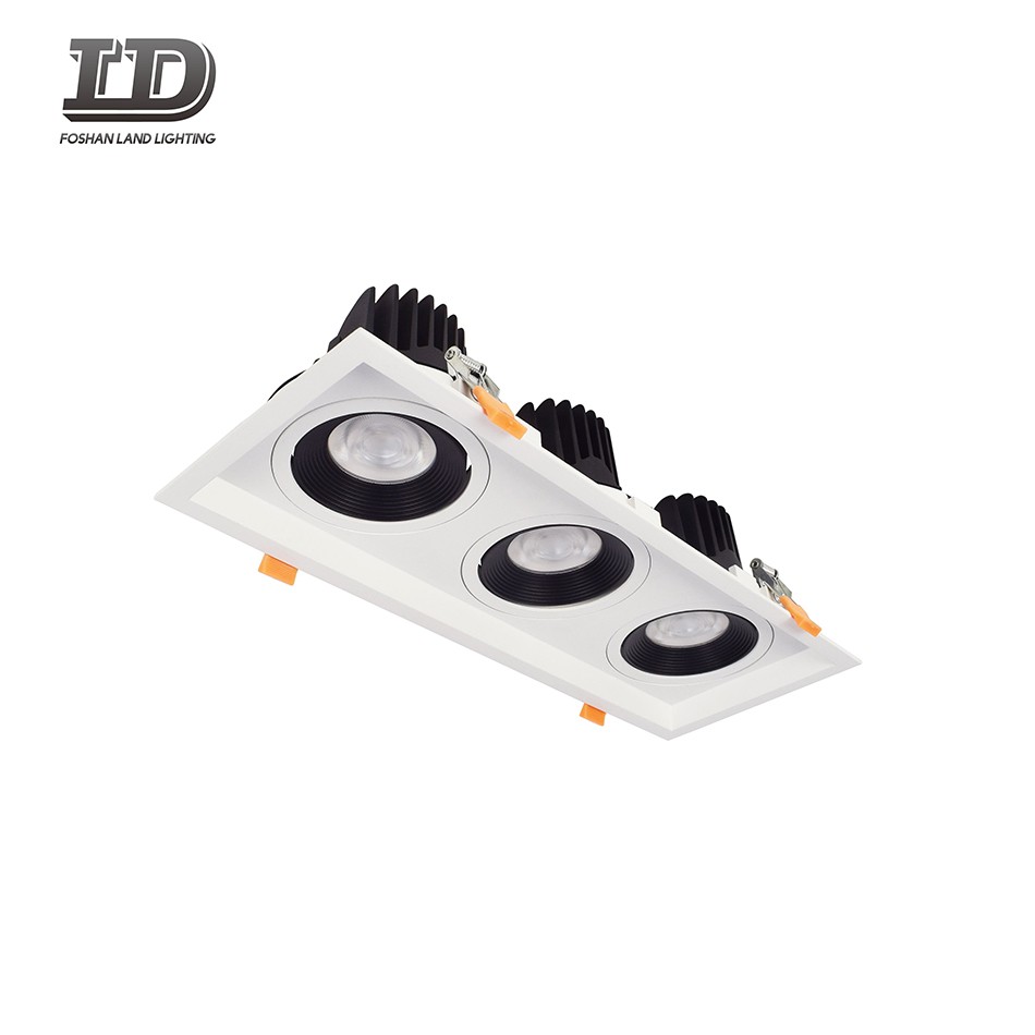 Cornice per downlight con giunto cardanico a LED Cob da 36 W