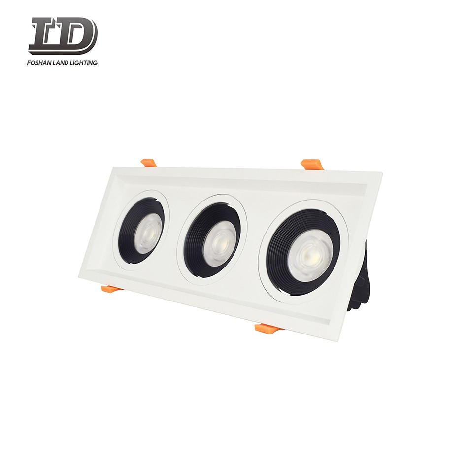 Cornice per downlight con giunto cardanico a LED Cob da 36 W