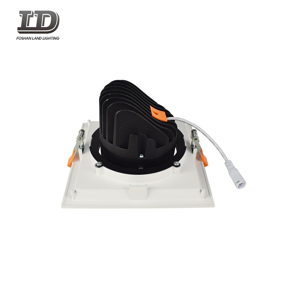 Équilibre mené carré de Downlight de cardan de 5 pouces 15w avec la boîte de jonction