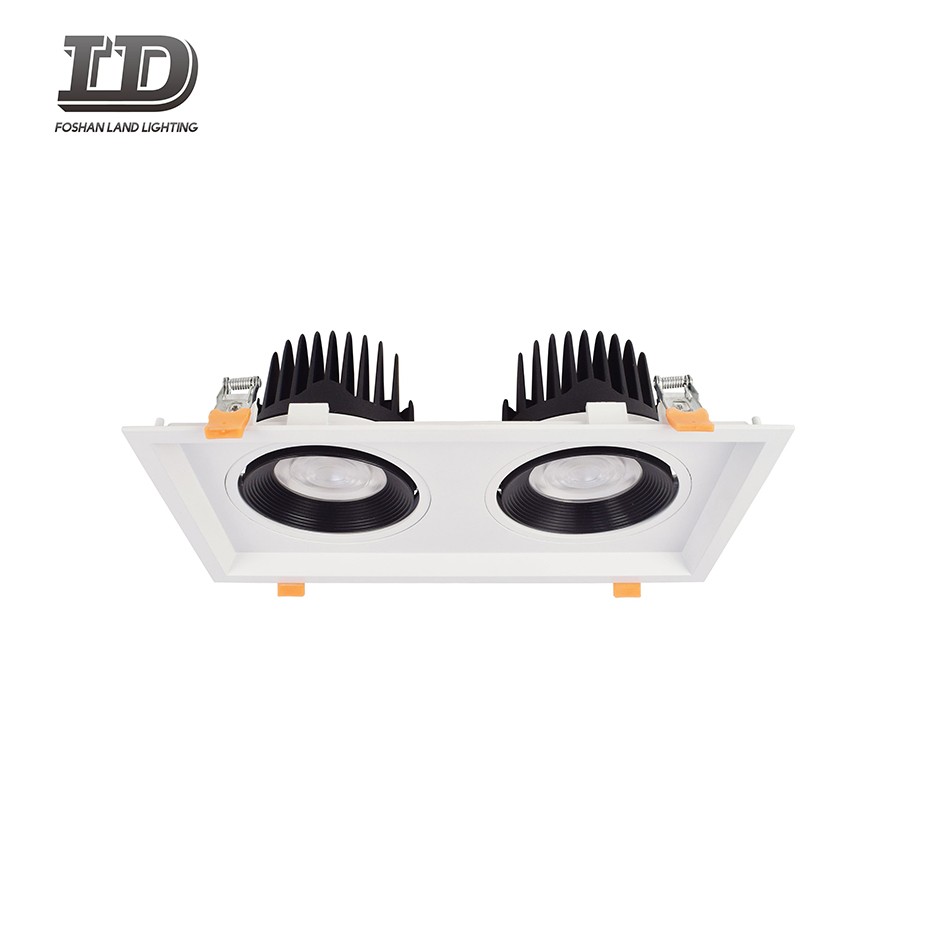 Downlight con giunto cardanico LED Cob Blcak da 24 W