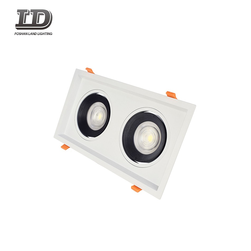 Downlight con giunto cardanico LED Cob Blcak da 24 W