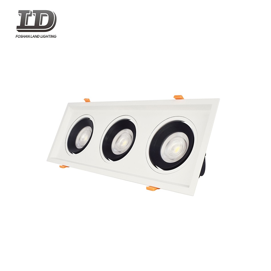 Downlight con giunto cardanico LED Cob Blcak da 36 W