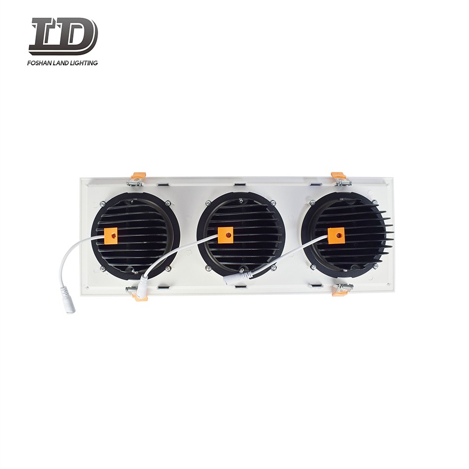 Downlight con giunto cardanico LED Cob Blcak da 36 W