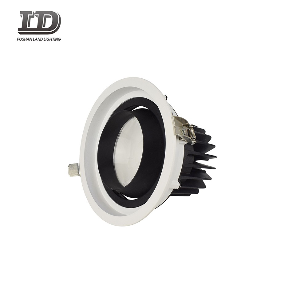 5 Inch 15w Led Round Gimbal Downlight Trim With Junction Box