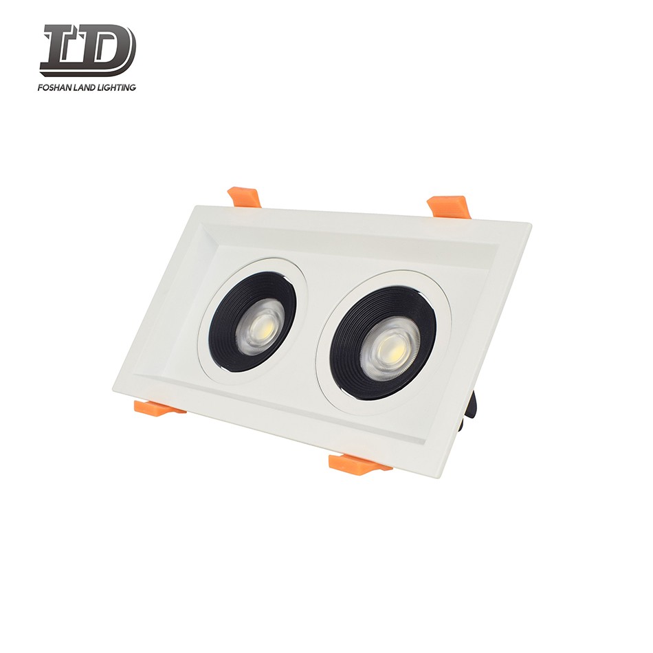 Cornice per faretto da incasso a LED Cob Gimbal da 24 W