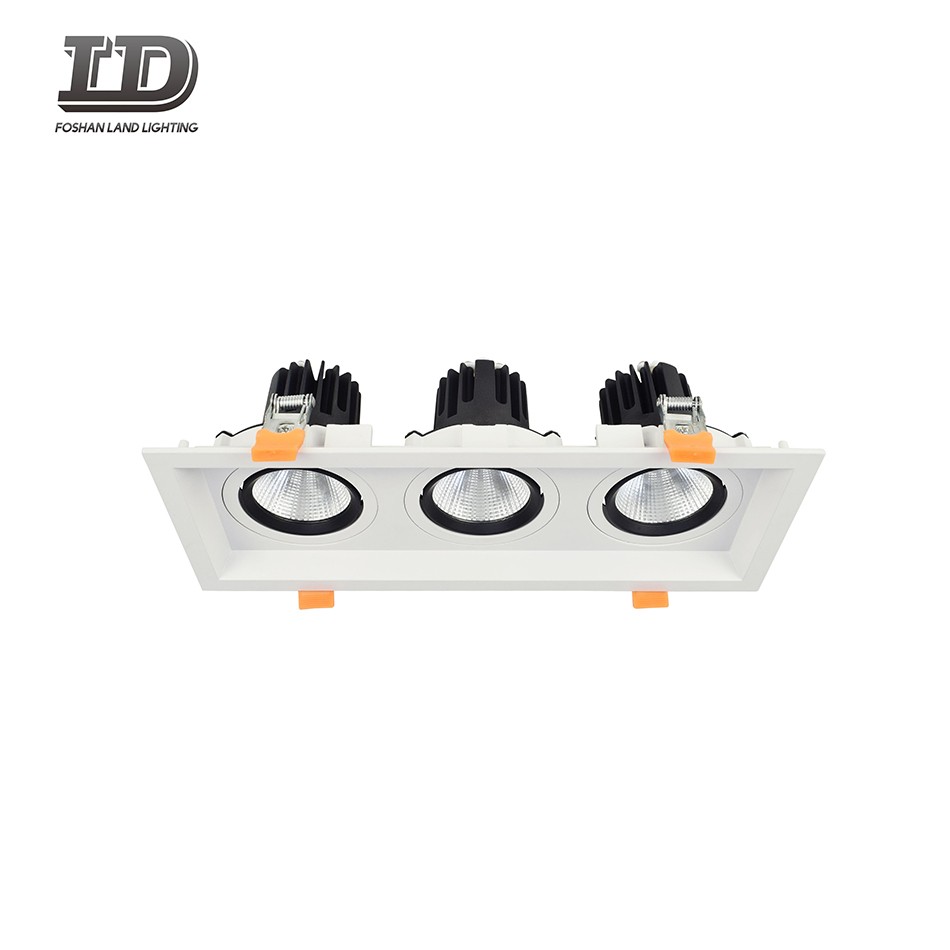 36w Led Square Gimbal Downlight Trim