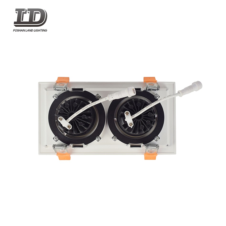 24w Square Led Gimbal Downlight dvije glave