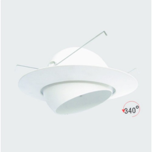 6-Zoll-Nachrüst-Augapfel-Downlight-Kit mit rundem Gehäuse