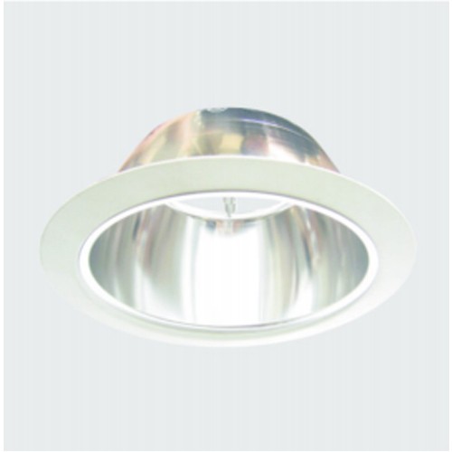 Trim Reflektor Downlight Tersembunyi Retrofit Bulat Aluminium 6 Inci