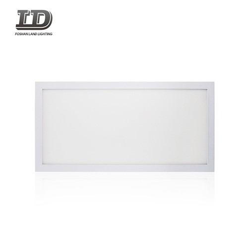 Luz de painel plano LED ultrafina comercial e residencial luminária de teto regulável com borda iluminada