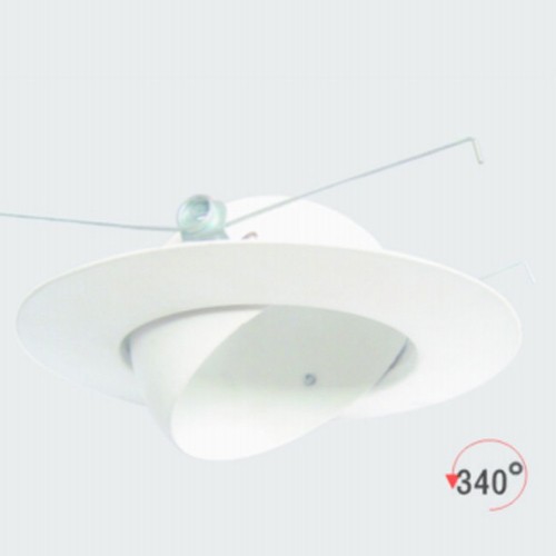 5-calowy biały okrągły pierścień typu Downlight w kształcie gałki ocznej