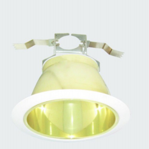 Cincin Downlight Logam Reflektor Emas Aluminium 5 Inci