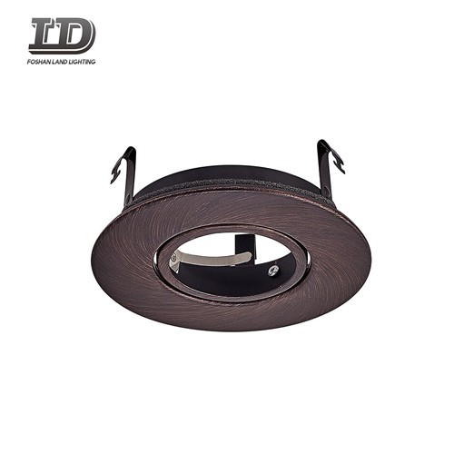 Trim Gimbal Downlight Bulat Retrofit 4 Inci yang Dapat Disesuaikan