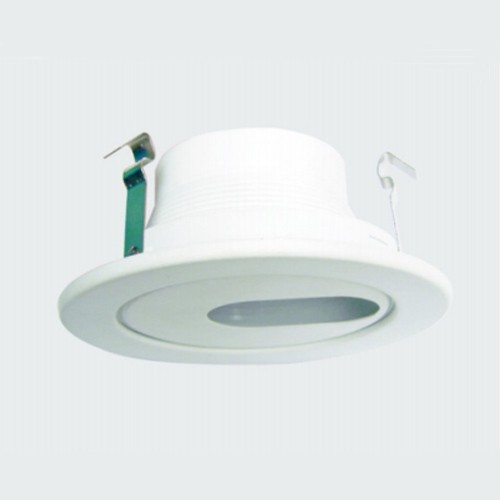 4 İnç Beyaz Bölme Yuvarlak Güçlendirme Downlight Trimi