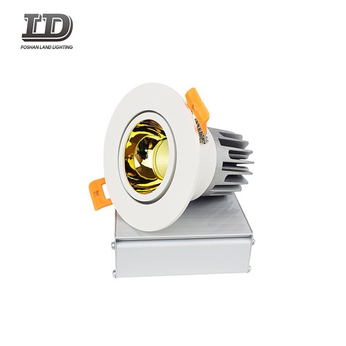 Downlight LED ajustable redondo de 3 pulgadas y 9w