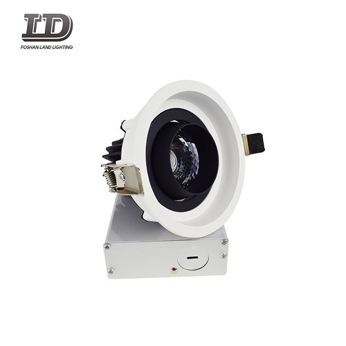 Downlight LED COB redondo de 4 pulgadas y 12 vatios