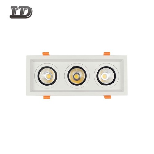 36 W quadratische kardanische LED-Downlight-Verkleidung