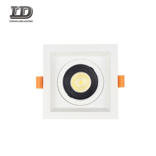 Garniture de Downlight à cardan LED carrée de 5 pouces 15w