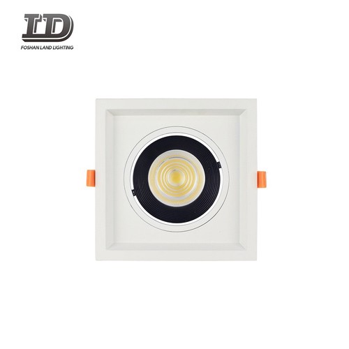 5 Zoll 15 W quadratische LED-Gimbal-Downlight-Verkleidung mit Anschlussdose