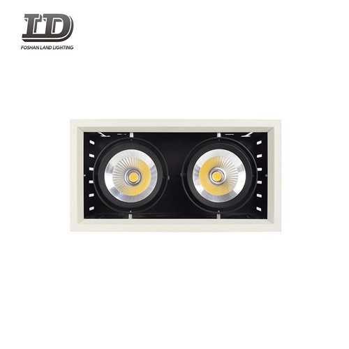 30W Cob rechthoekige gimbal dubbele downlight