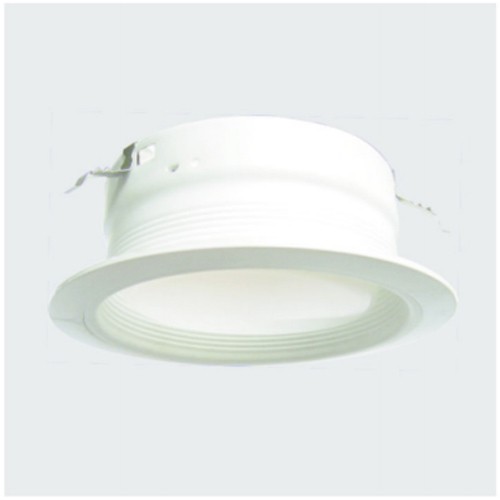 Trim Baffle Logam Opal Drop Downlight Perumahan 6 Inci