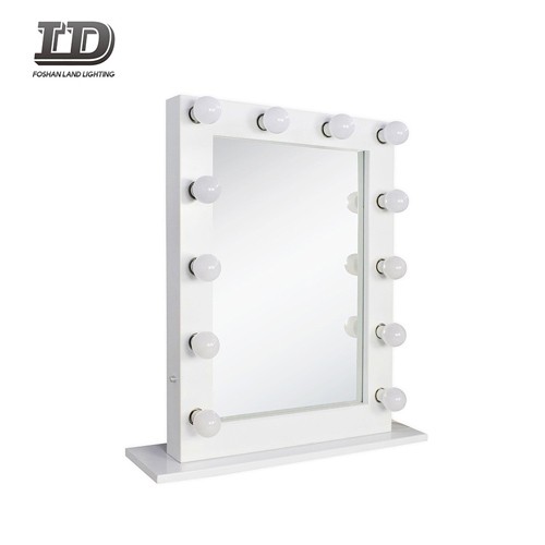 Led Bulbs Table Top or wall mounted hollywood make up mirror