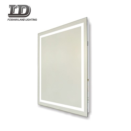 Miroir LED avec interrupteur à capteur tactile, miroir IP44