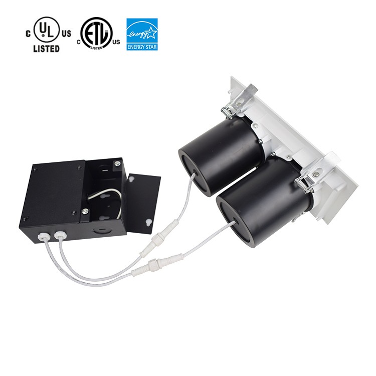 Επένδυση LED Gimbal Καλαμπόκι Downlight 24w