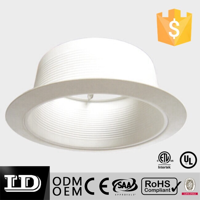 6 Inch Medal recessed downlight Baffle Trim