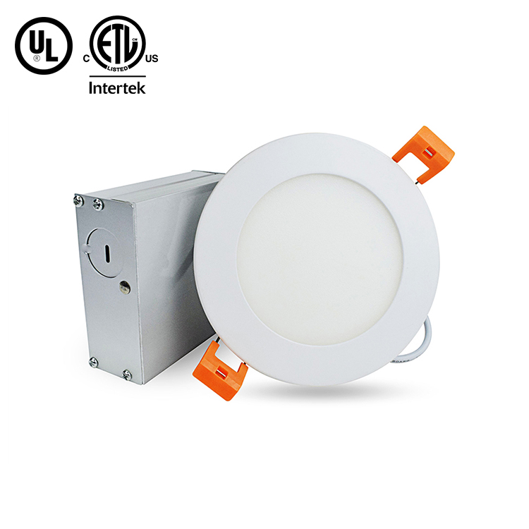 Luz de maceta LED delgada empotrada regulable y regulable de 4 pulgadas