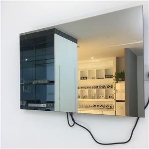 IP65多機能の浴室のタッチ画面は防水TVミラーのシャワー室TVミラーを導きました