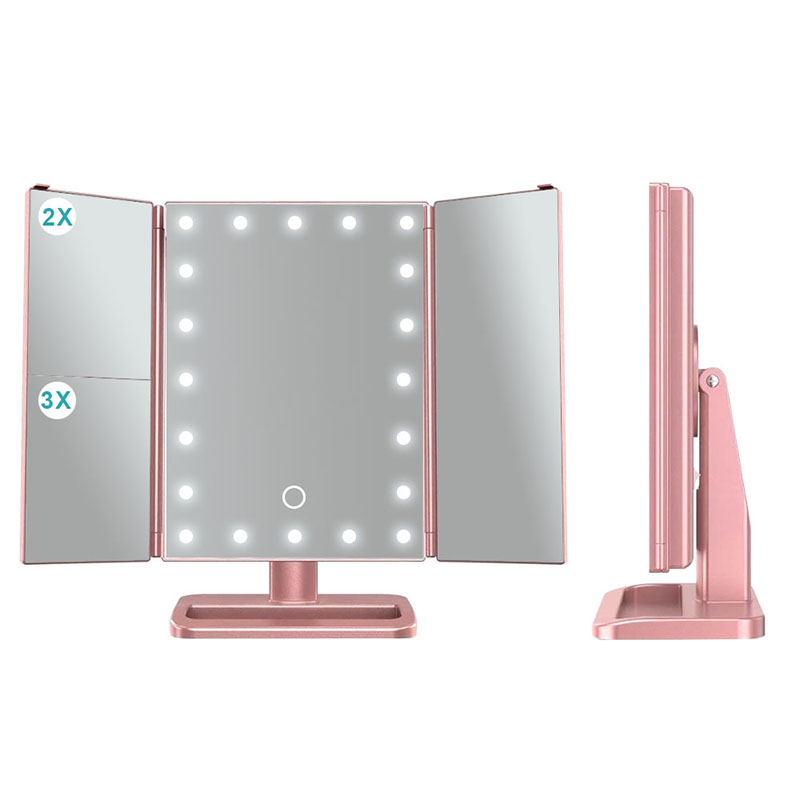 24pcs lights makeup mirror