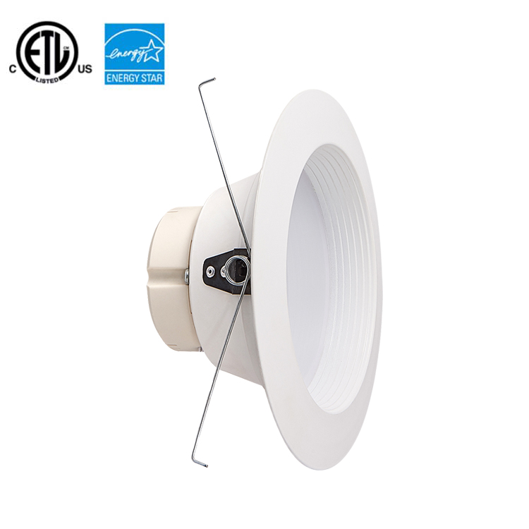 15W LED Recessed Retrofit Downlight Easy Installation Energy Star & ETL-Listed LED Ceiling Down Light