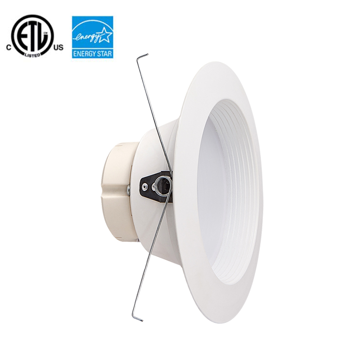 Lampu Downlight Retrofit LED 15W Pemasangan Mudah Energy Star & Lampu Bawah Langit-langit LED yang Terdaftar di ETL