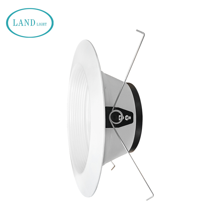 Lampu Langit-langit Tersembunyi LED Ultra-tipis 3CCT 6 Inci, Kemampuan 3000K/4000K/5000K, 15W AC 110-120V, Lampu Downlight Dapat Diredupkan ETL