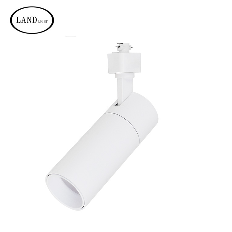 Commercial super bright home surface mounted ceiling rail type cob spotlight