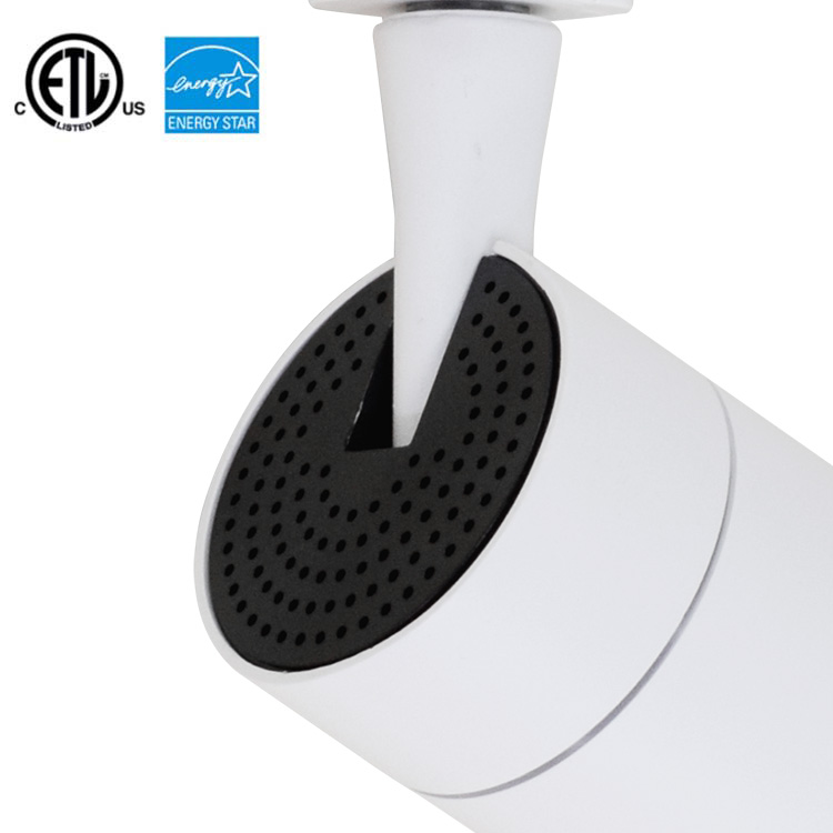 Sistemi di illuminazione a binario Spotlight per negozi, apparecchi di illuminazione a soffitto ETL