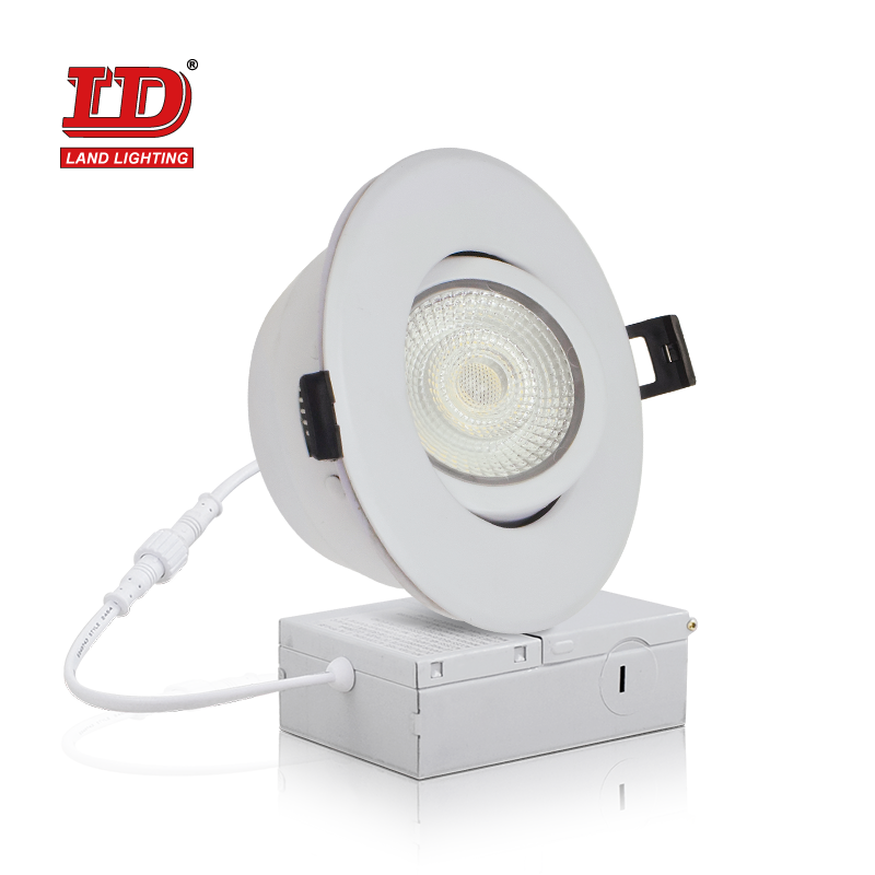 4 Inch COB recessed Gimbal Led downlight