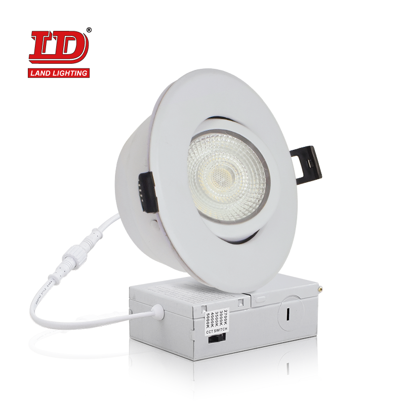 4 inç COB gömme Gimbal Led downlight