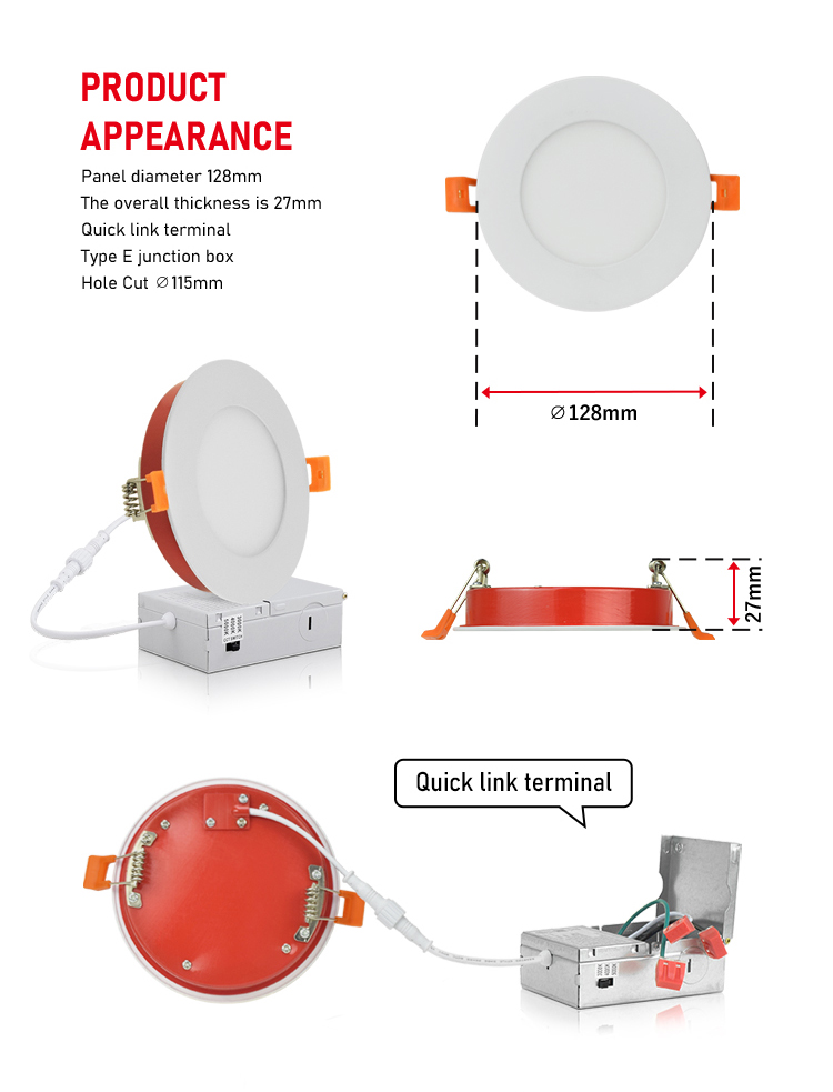 Fire Rated Recessed Led Downlights