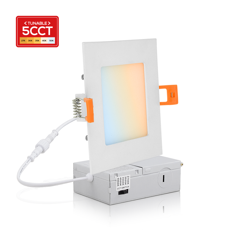 4 tuuman Led Square Ultra Thin -paneelivalo